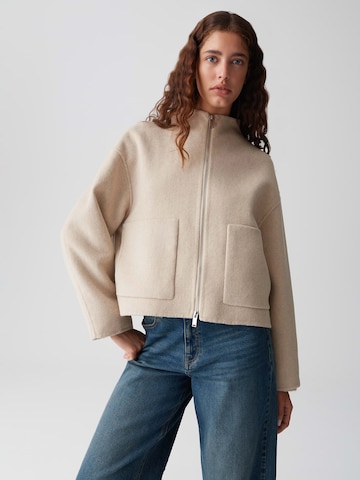 Giacca di mezza stagione 'Helisa' di OPUS in beige: frontale
