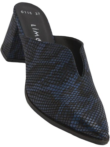Mule 'Rachel' Limoya en bleu : devant