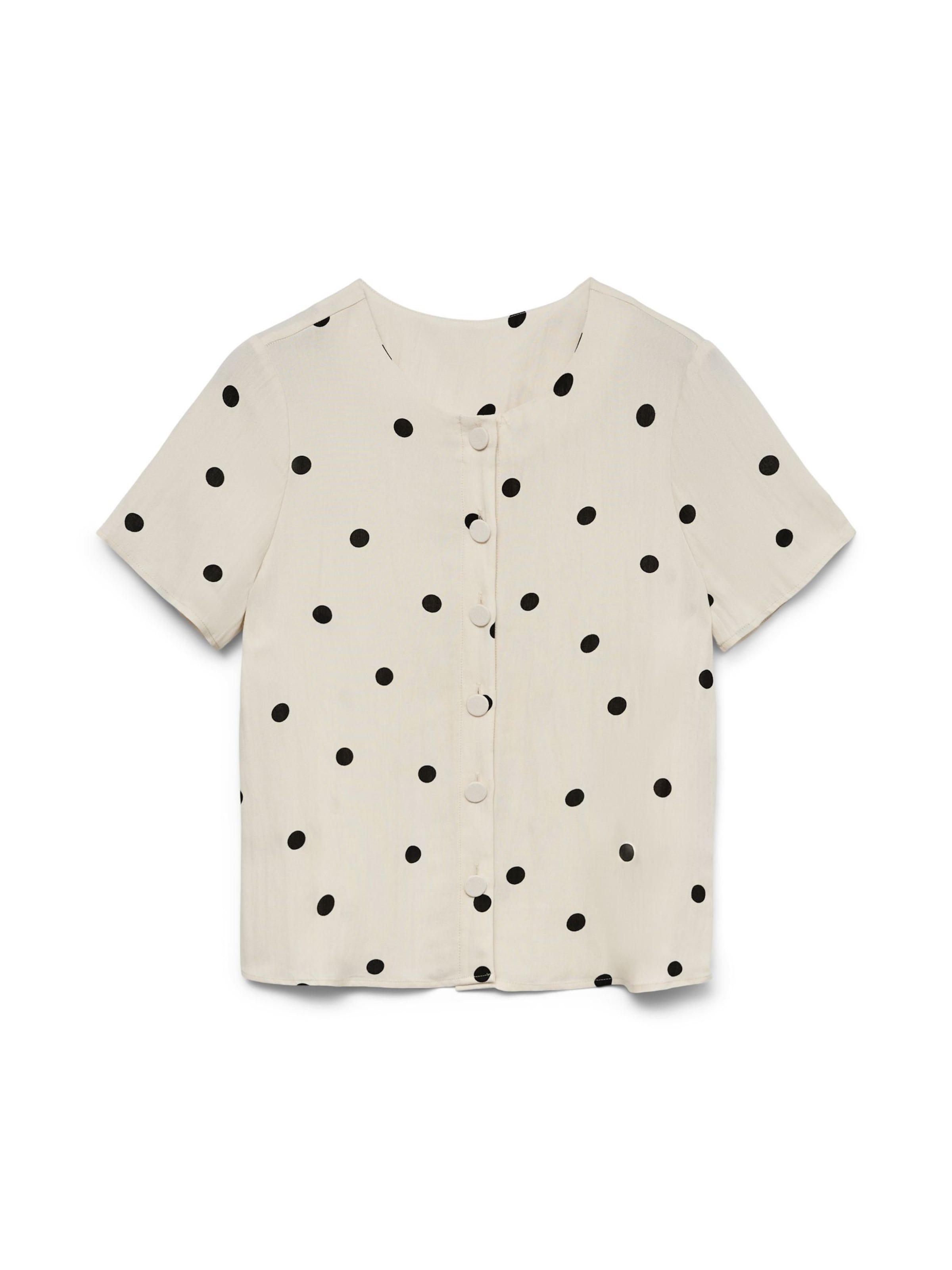 VERO MODA Bluse 'VMJoan' in Weiß: Vorderseite