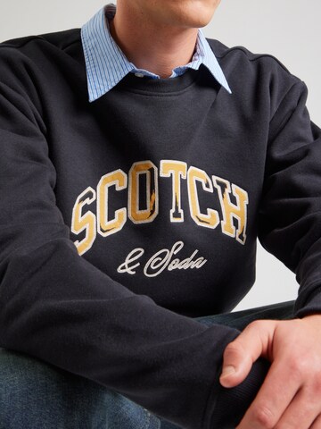 SCOTCH & SODA Μπλούζα φούτερ σε μαύρο