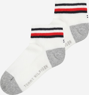 Chaussettes TOMMY HILFIGER en blanc : devant