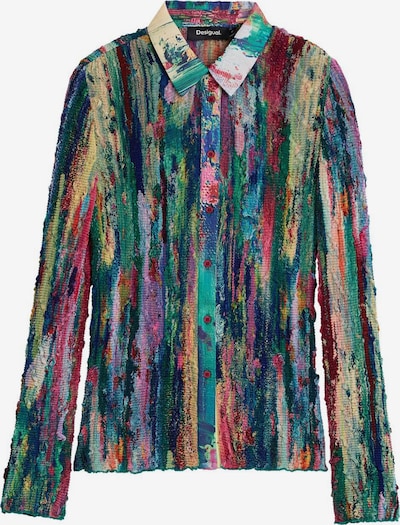 Palaidinė iš Desigual, spalva – benzino spalva / tamsiai žalia / koralų splava / fuksijų spalva, Prekių apžvalga