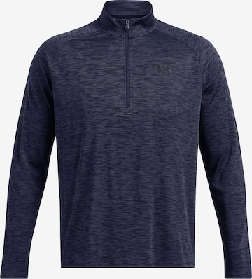 UNDER ARMOUR Functioneel shirt in Blauw: voorkant
