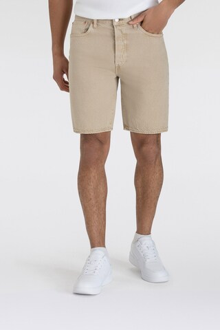 LEVI'S ® Regular Shorts '501' in Beige: Vorderseite