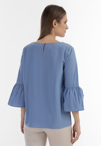 RISA Blouse in Blauw