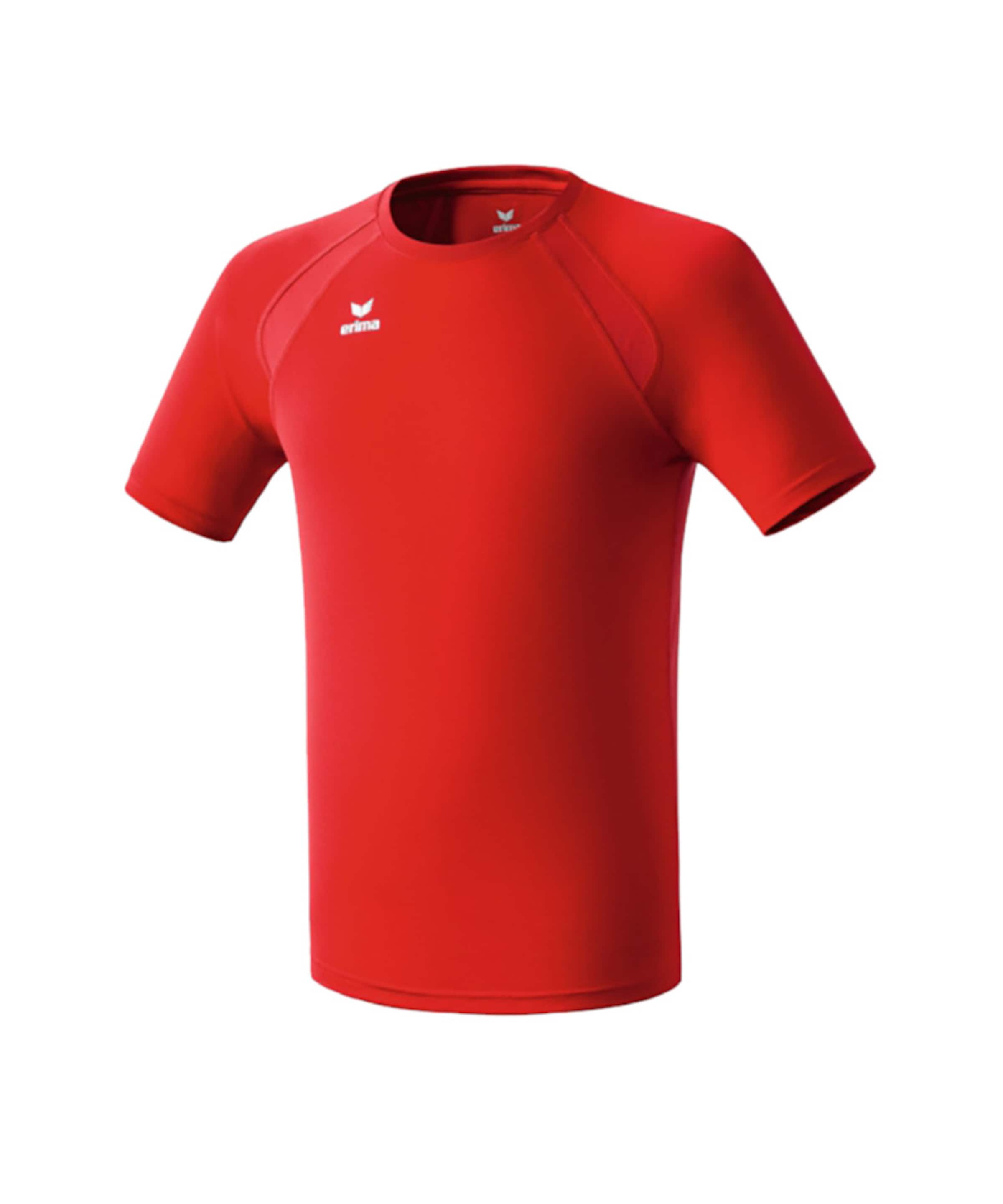 Maglia funzionale di ERIMA in rosso: frontale