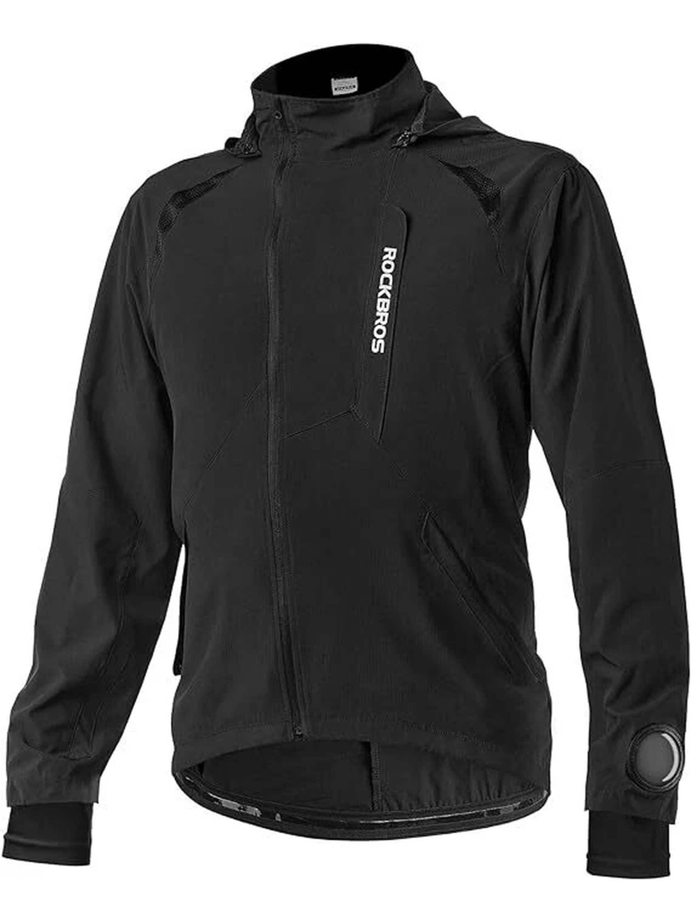 ROCKBROS Outdoor jacket 'Herren Fahrradjacke' in 4XL in Black, Item view