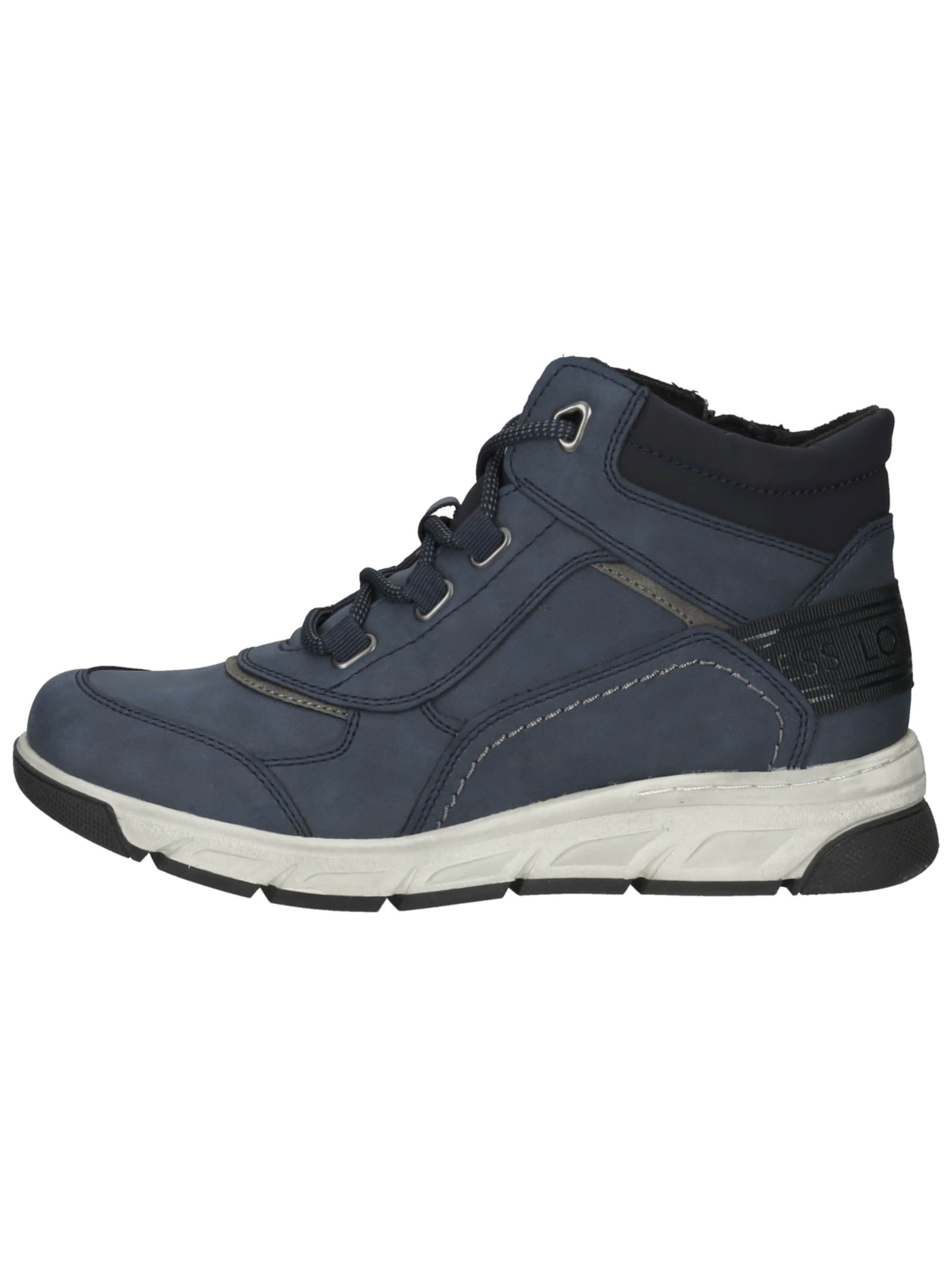 Baskets hautes Bama en bleu