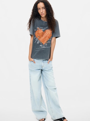 Tricou de la Desigual pe gri