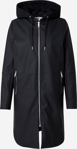 MazePrijelazni kaput - crna boja: prednji dio