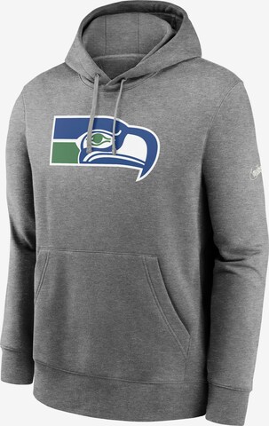 NIKE Sweatshirt 'Seattle Seahawks' in Grey: front