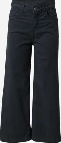 Wide leg Pantaloni di Blutsgeschwister in nero: frontale