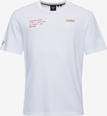 Superdry Shirt in White: front