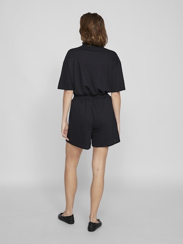 VILA Loosefit Broek in Zwart