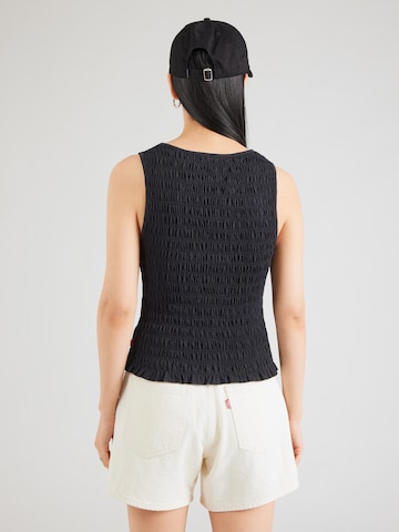 LEVI'S ® Topp 'Bella Smocked Top' i svart
