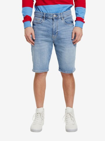 ESPRIT Regular Shorts in Blau: predná strana