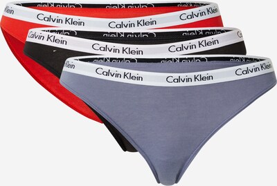 Calvin Klein Underwear Panty in Graphite / Red / Black / White, Item view