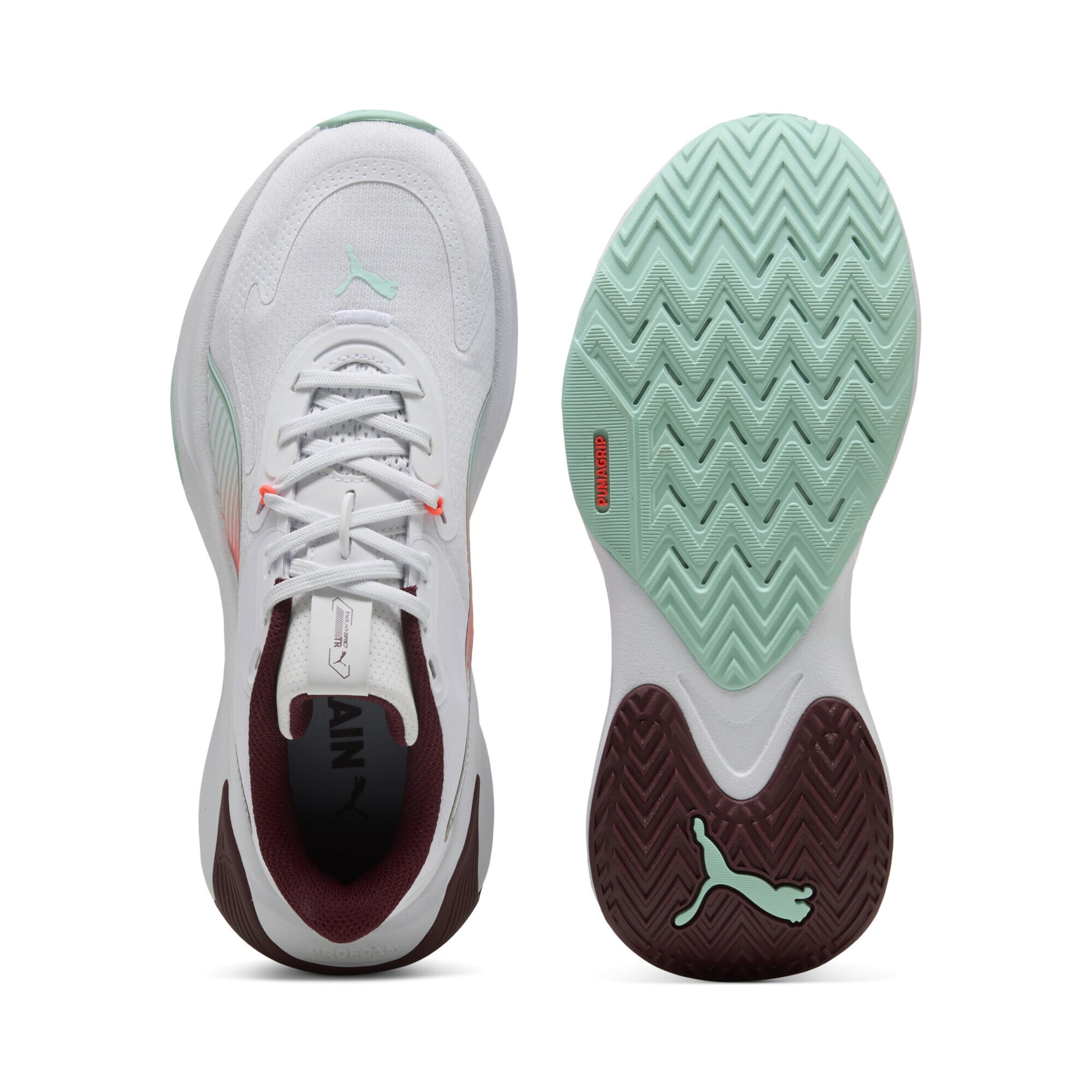 PUMA Urheilukengät 'Power' värissä valkoinen