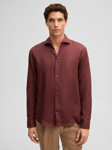STRELLSON Regular fit Button Up Shirt ' Ceasar ' in Red: front