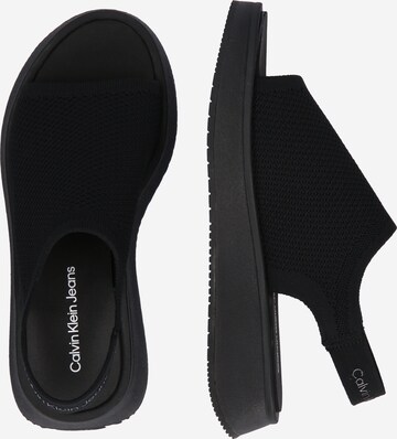 Calvin Klein Jeans Regularen Sandali ' ' | črna barva