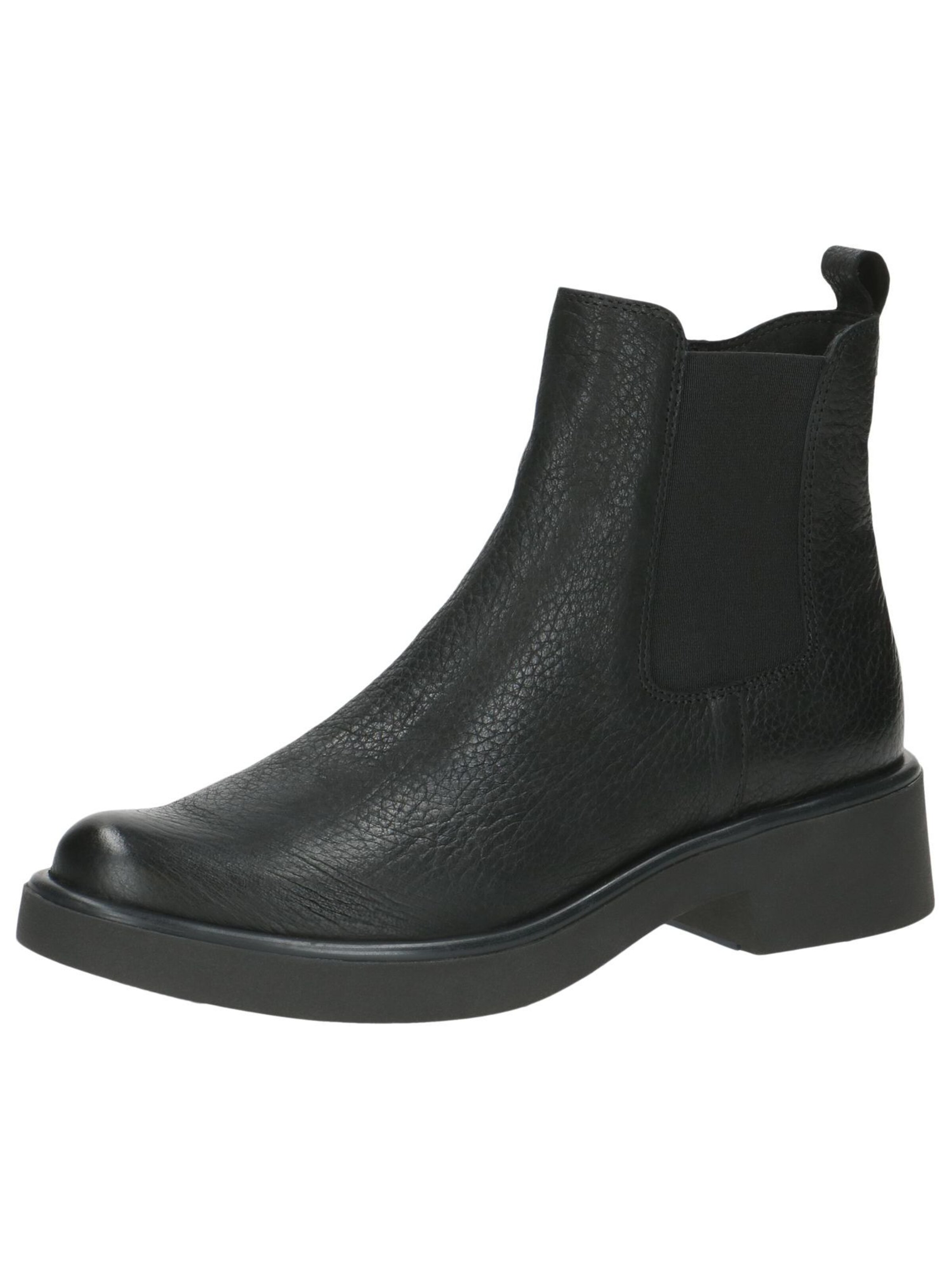 CAPRICE Chelsea Boots in Black: front