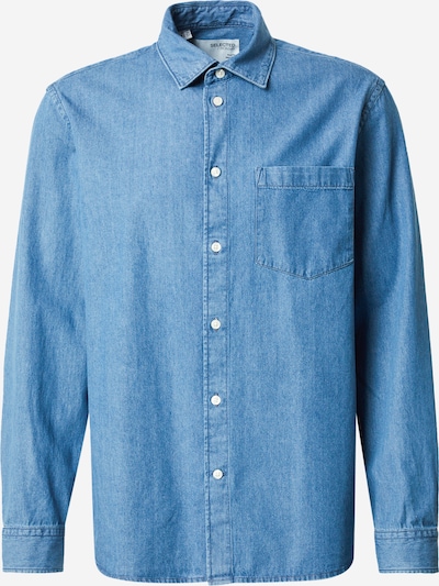 Marškiniai 'REGCARLO' iš SELECTED, spalva – tamsiai (džinso) mėlyna, Prekių apžvalga