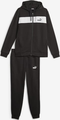 PUMA Tracksuit 'FZ Panel' in Black: front