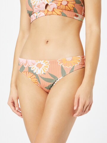 ROXY Bikinibroek 'LOVE THE COMBER' in Bruin: voorkant