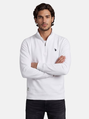 U.S. POLO ASSN. Sweatshirt in Wit