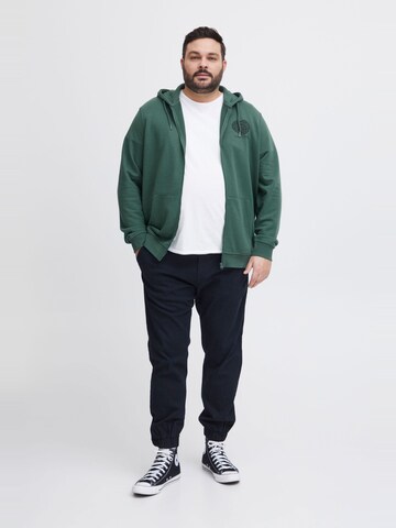 BLEND Zip-Up Hoodie in Green