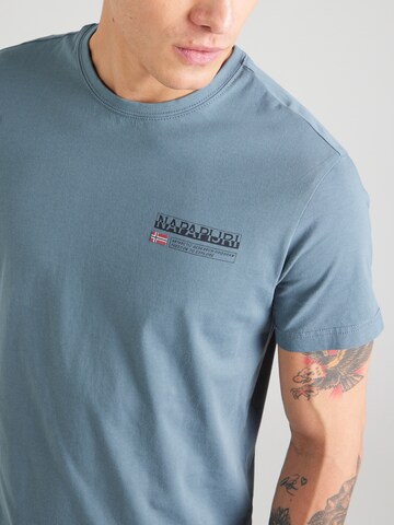 NAPAPIJRI Bluser & t-shirts 'S-KASBA' i blå