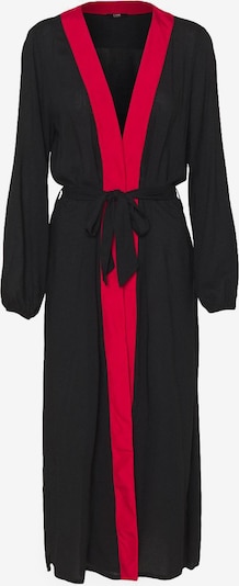 Karl Lagerfeld Kimono 'Library' in rot / schwarz / weiß, Produktansicht