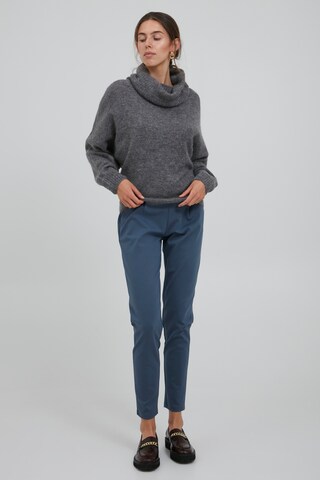 ICHI Sweater 'KAMARA' in Grey