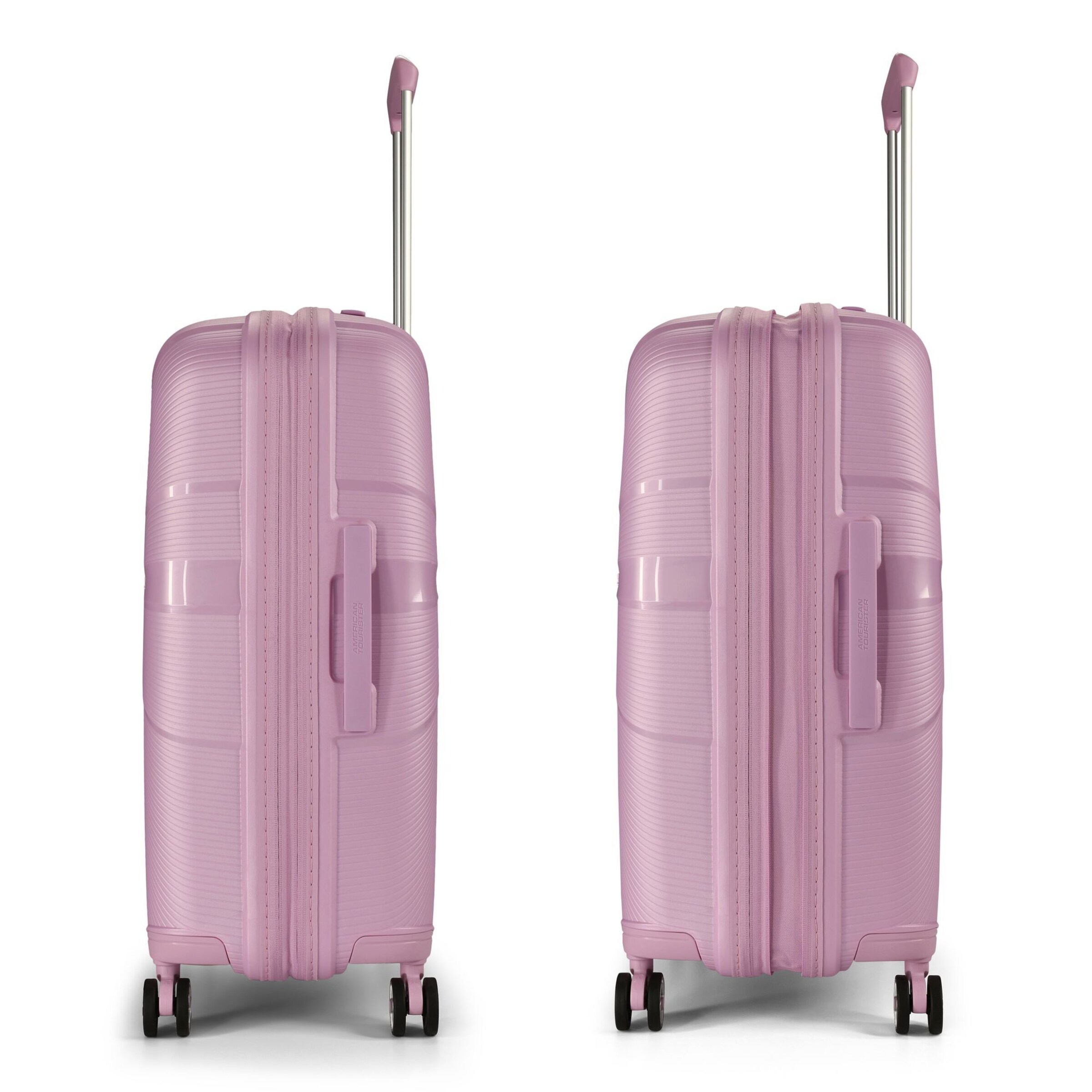 American Tourister Trolley in Lila