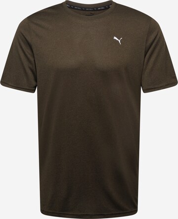 PUMA Functioneel shirt in Groen: voorkant