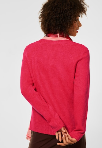 STREET ONE Knit Cardigan in Pink