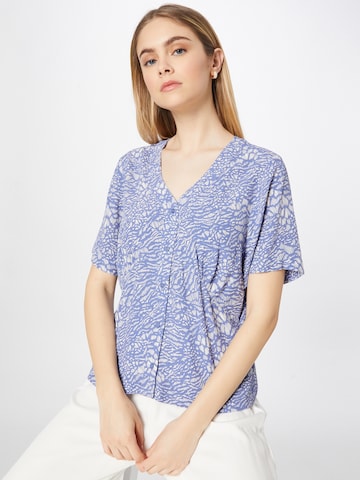 SAINT TROPEZ חולצות נשים 'Ilia' בסגול: מלפנים
