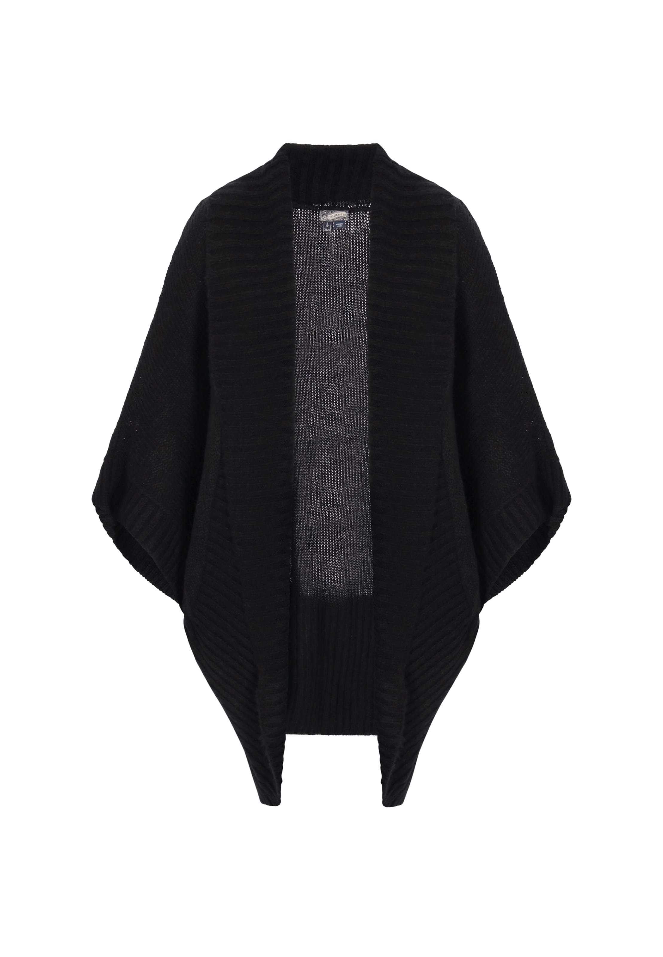 Cardigan DreiMaster Vintage en noir : devant