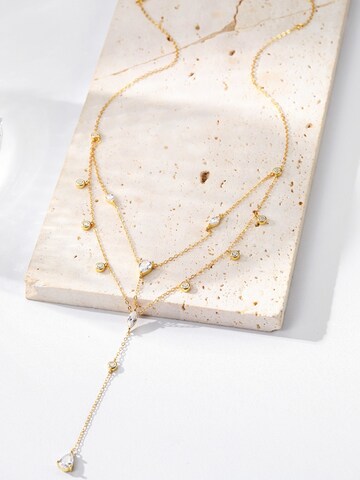 Hey Happiness - Cadena 'Dazzle' en oro