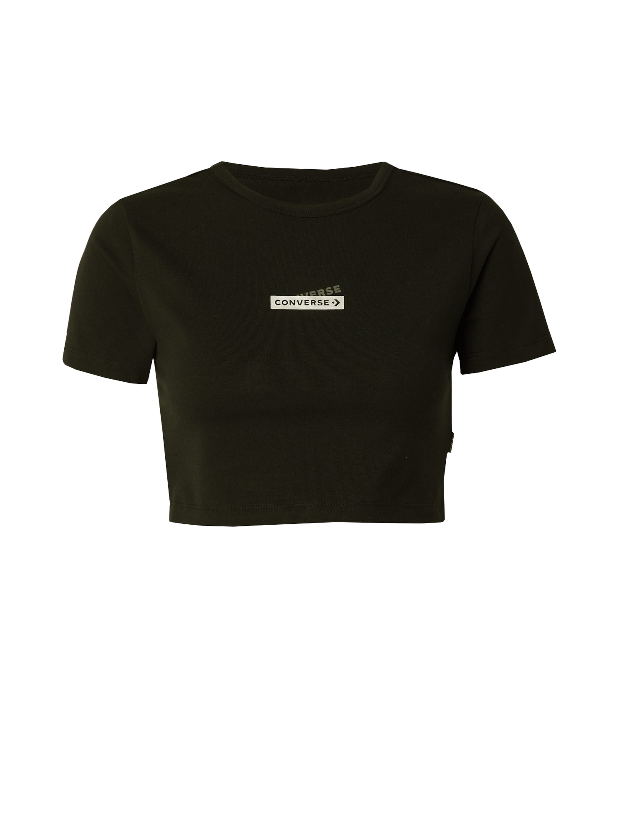 sinned x about you Camiseta 'SPRING BLOOMS' CONVERSE en Negro