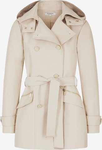 Morgan Between-seasons coat in Beige: front