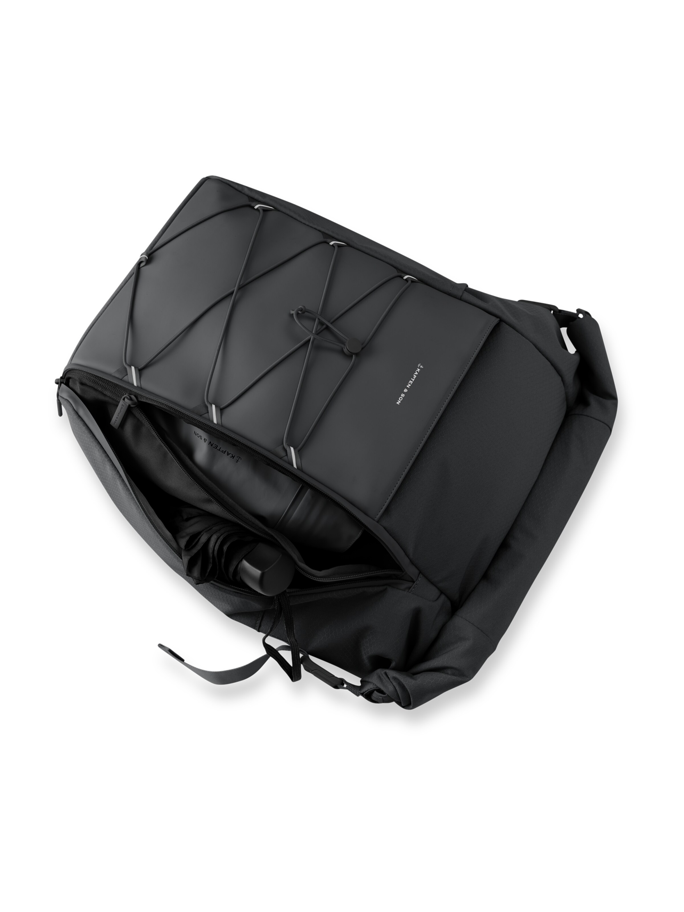 Kapten & Son Rugzak 'Yoho' in Zwart