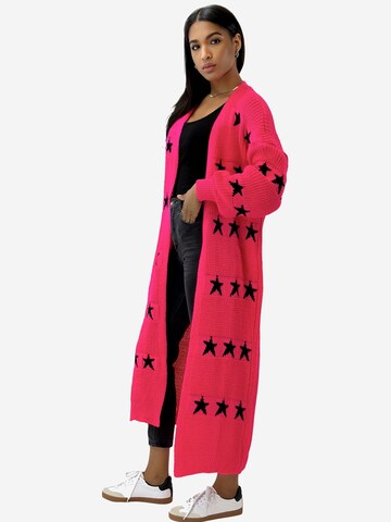 Elara Strickmantel in Lila