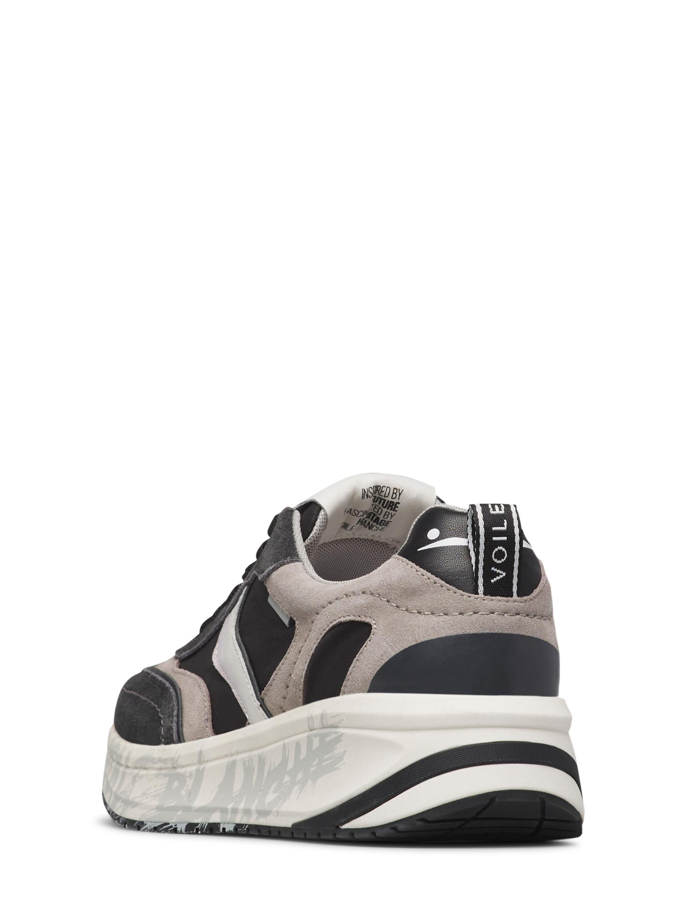 Voile blanche Platform trainers 'CLUB24.' in Grey