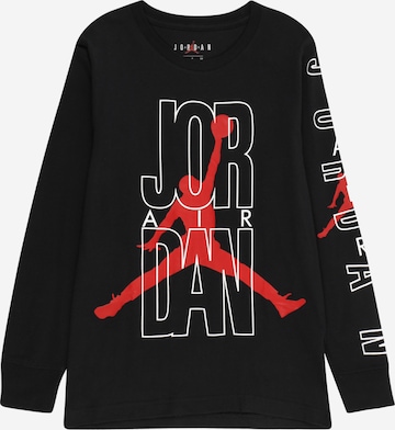 melns Jordan T-Krekls 'MIRROR GAME': no priekšpuses