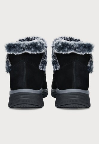 SKECHERS Botki w kolorze czarny