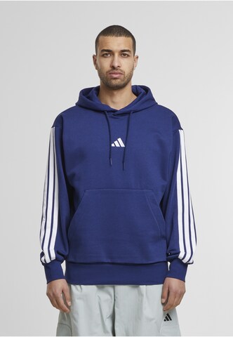 Hanorac sport 'Essentials' de la ADIDAS SPORTSWEAR pe albastru: față