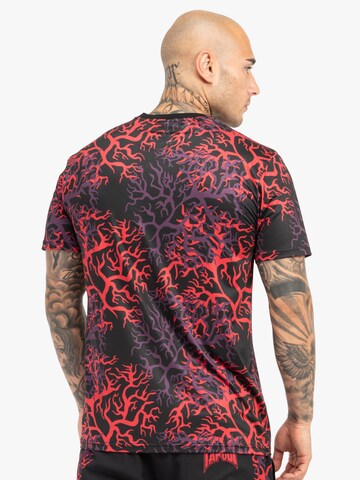 Maglia funzionale 'ROOTSTOCK' di Tapout in rosso