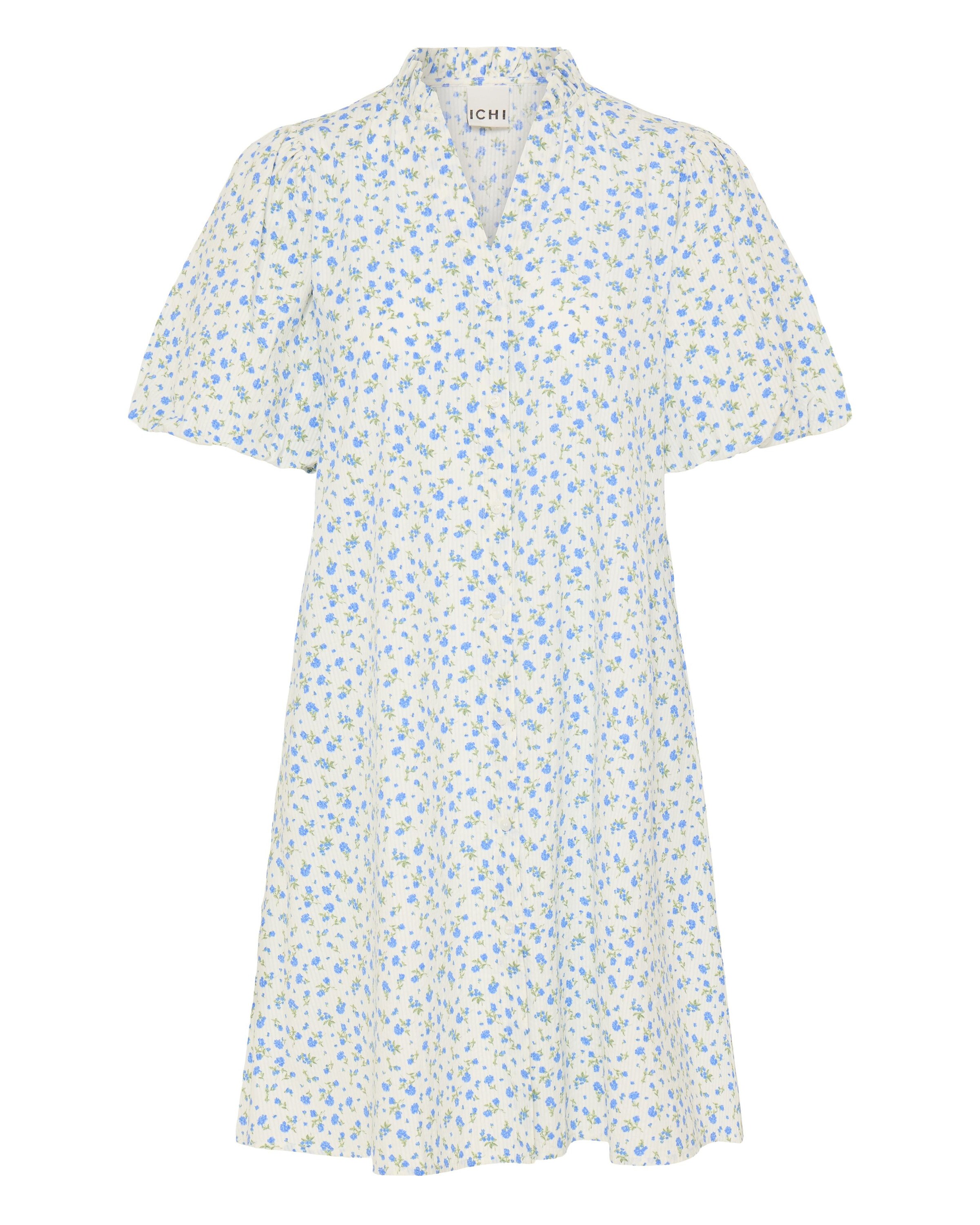 Robe 'Qwin' ICHI en blanc : devant