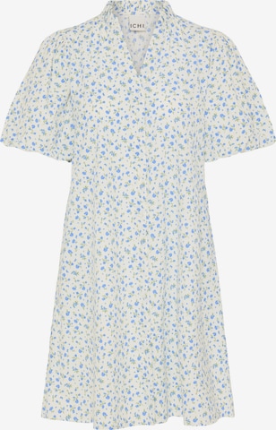 ICHI Dress 'Qwin' in White: front